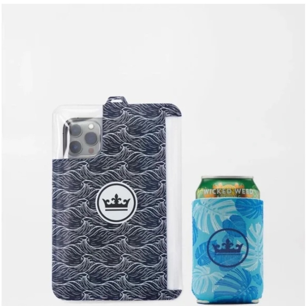 Peter Millar Palm Leaf Koozie